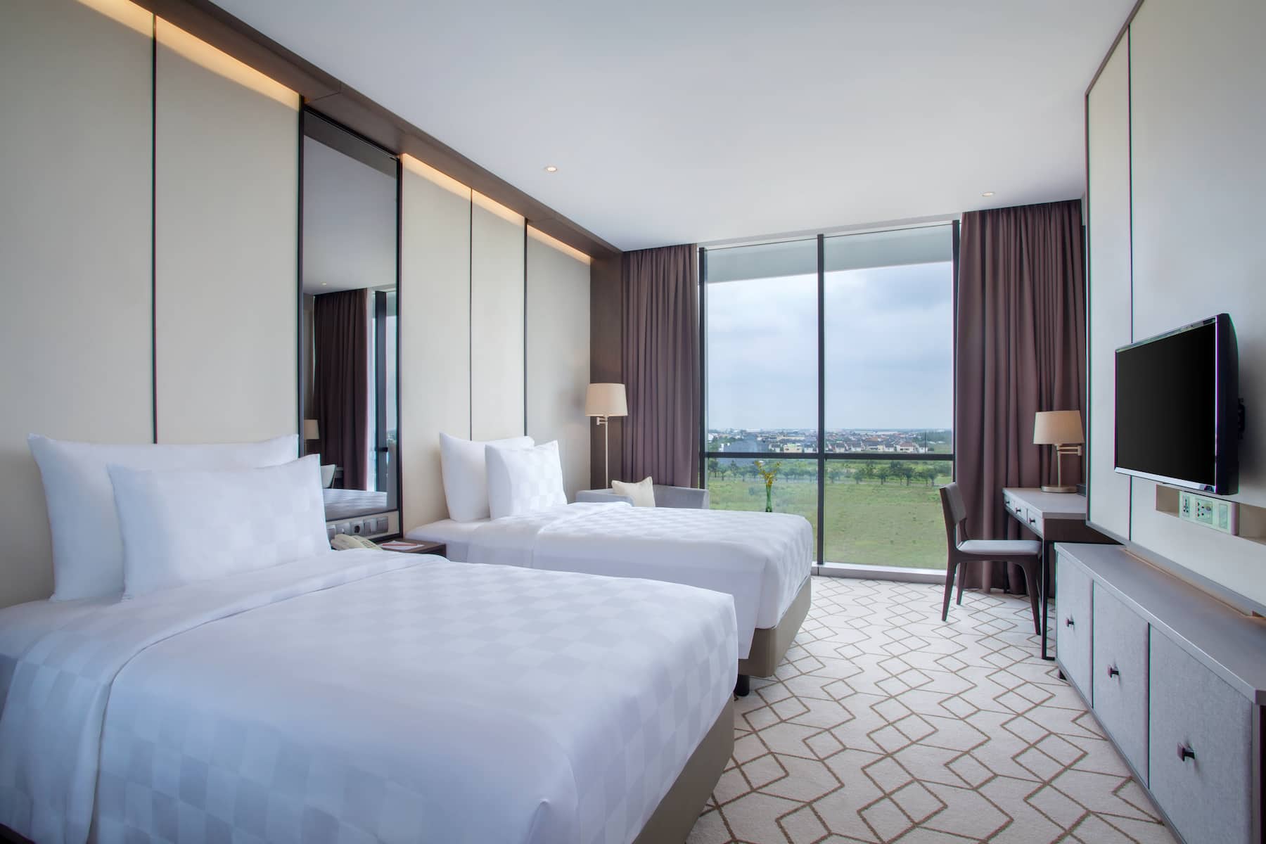 Guest room at the Wyndham Opi Hotel Palembang in Palembang, Other than US/Canada